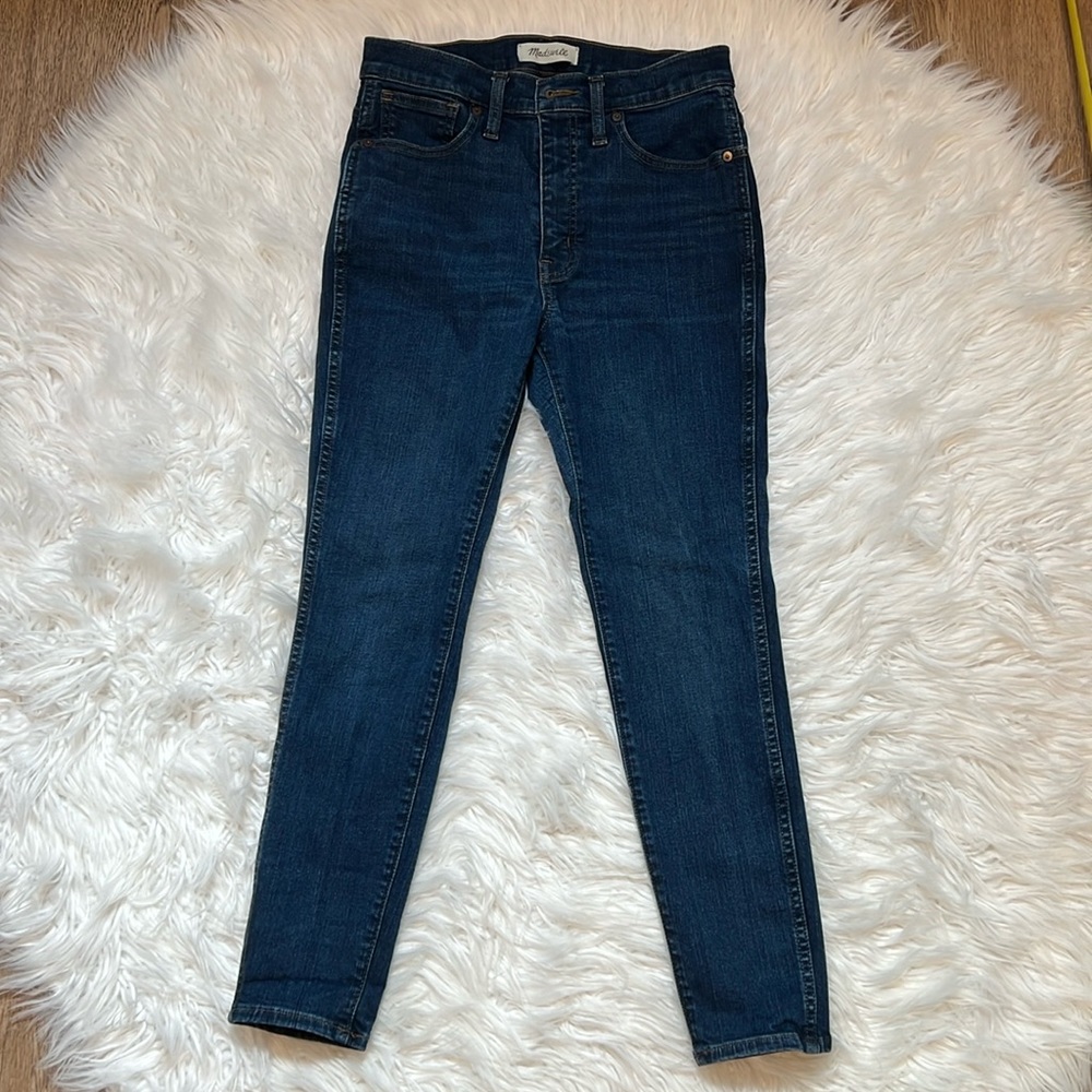 Madewell 10 Inch High Rise Skinny Jeans Size 28P